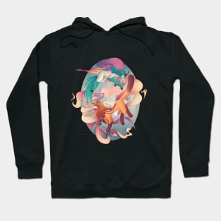 Kirin and Komainu Hoodie